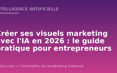 Créer ses visuels marketing avec l&rsquo;IA en 2026 : le guide pratique pour entrepreneurs